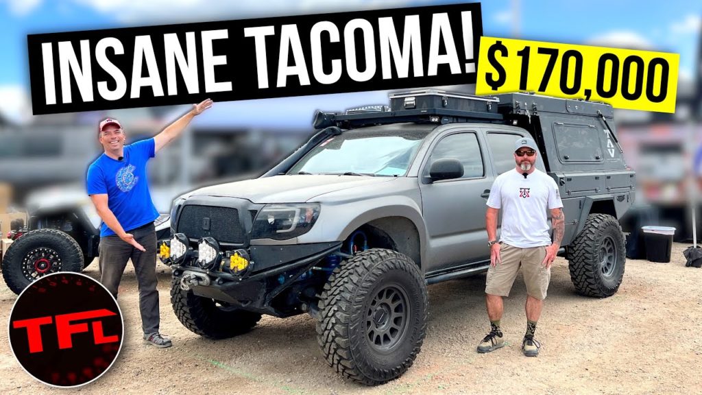 toyota tacoma supercharged baja runner king shocks bowen customs bed overland 4x4 daily