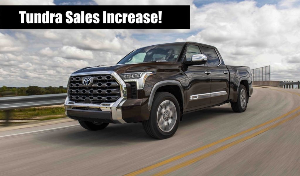 Sales Report: The New Toyota Tundra and F-150 Lightning EV Sales ...