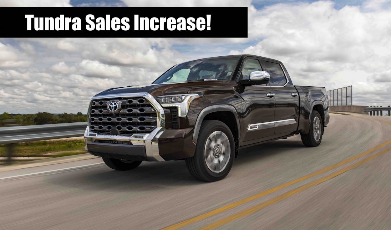 Sales Report The New Toyota Tundra and F150 Lightning EV Sales