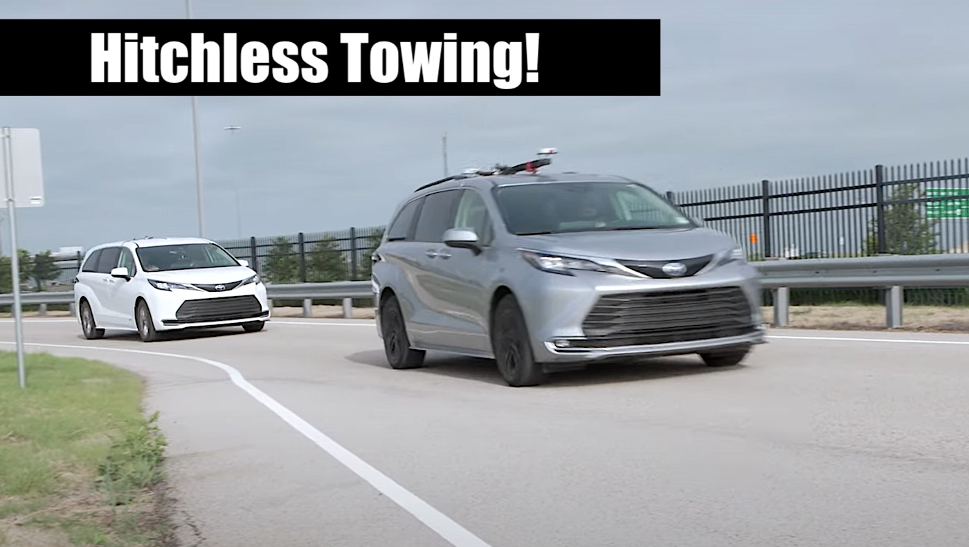 What!? Toyota Is Working on a Hitchless Towing Technology The Fast