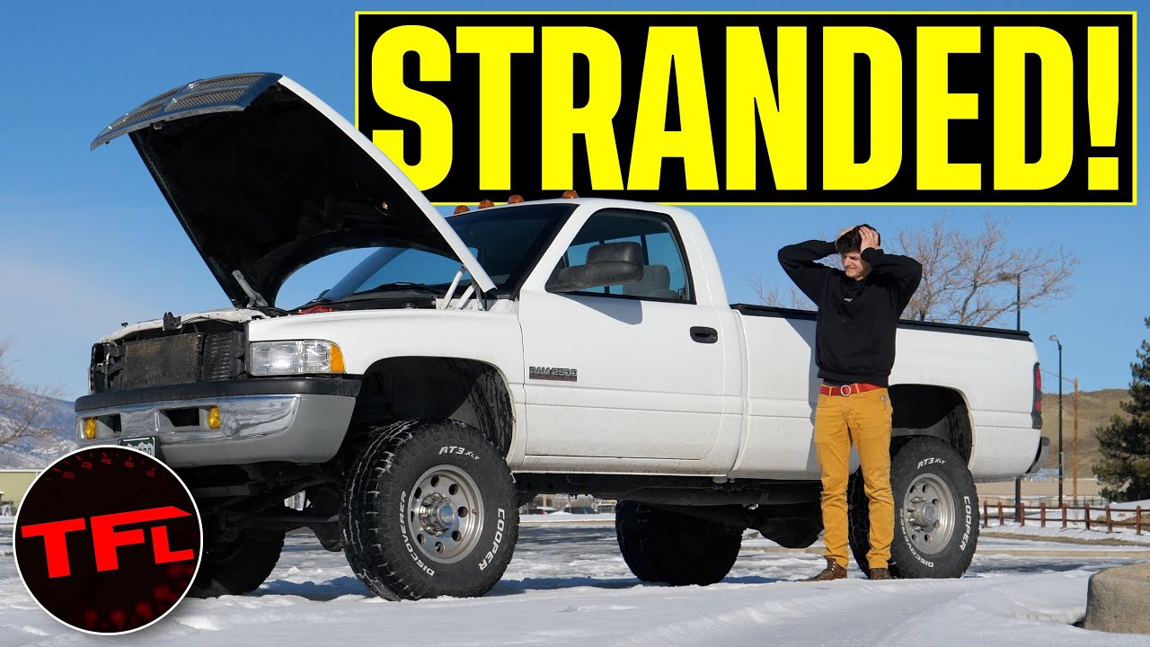 Stranded Frigid Video: My Much-Loved Classic Dodge Ram Cummins Left Me Stranded In ...