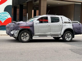 Spied: Is This Another Mitsubishi Triton Prototype Caught Testing in the U.S.? 2024 ram dakota mitsubishi triton prototype usa