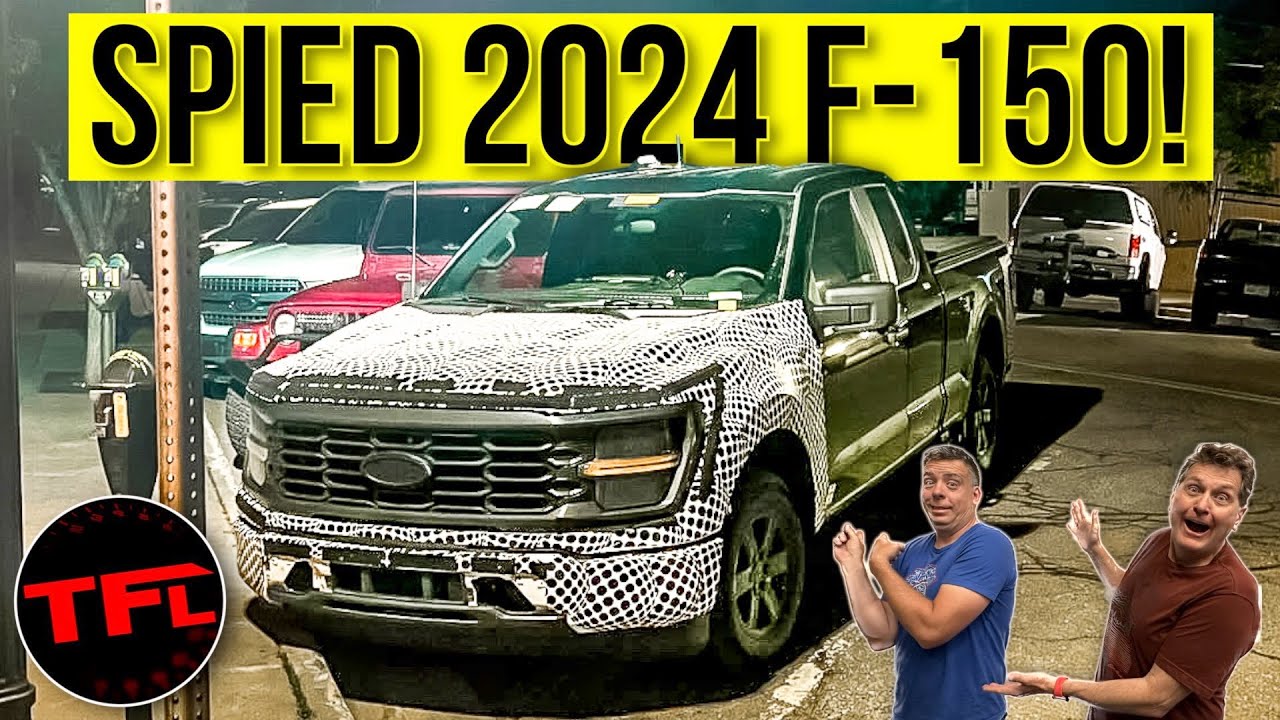 2024 Ford F-150 Refresh Spied before September 12 Reveal