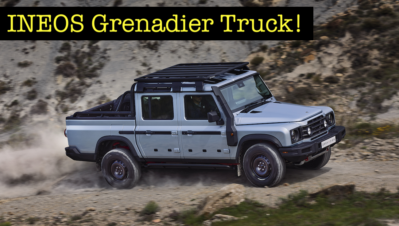 News: INEOS Grenadier Pickup Truck Makes Its Official World Debut! Will It  Come to America? - The Fast Lane Truck