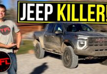 Here’s Why The New GMC Canyon AT4X AEV Is The Ultimate Off-Road Pickup!