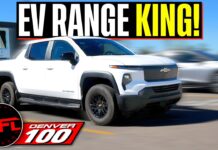 Video: Can the Chevy Silverado EV Really Go Over 500 Miles on a Charge? 2024 chevy silverado ev work truck 4wt range test miles charging