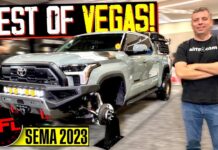 Podcast: Best of Vegas – The Coolest & Craziest Trucks from SEMA 2023 toyota tundra arb bumper mercedes sprinter