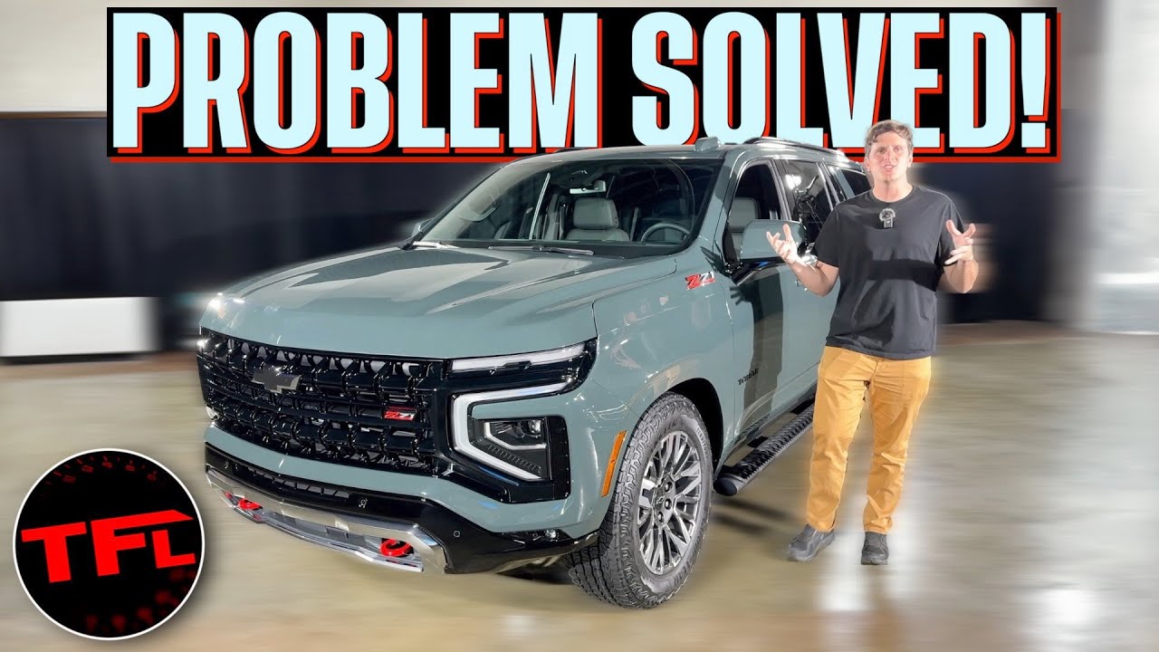 Video Refreshed 2025 Chevy Tahoe & Suburban Go Big with a Z71