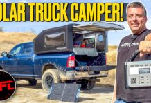 Video: An Affordable Way to Power Your Truck Camper or Party! ram hd camper enernova solar generator battery portable sale black friday
