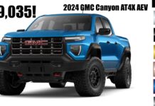 News: New 2024 GMC Canyon AT4X AEV Edition Is Priced At $69,035 – Here Are the Details 2024 gmc canyon at4x aev price starting