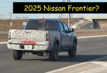 Spied: 2025 Nissan Frontier Pro-4X Is Coming Into Better View… 2025 nissan frontier pro-4x pro4x prototype spied Canada cold weather