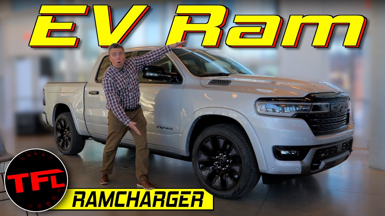 Video 2025 Ram Ramcharger EV & Ram 1500 HurricanePowered Trucks In