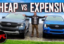 Video: These Two 2024 Ford Ranger Trucks Are $14,000 Apart – What Are You Getting & Missing for Your Money? 2024 ford ranger xl lariat cheap expensive comparison