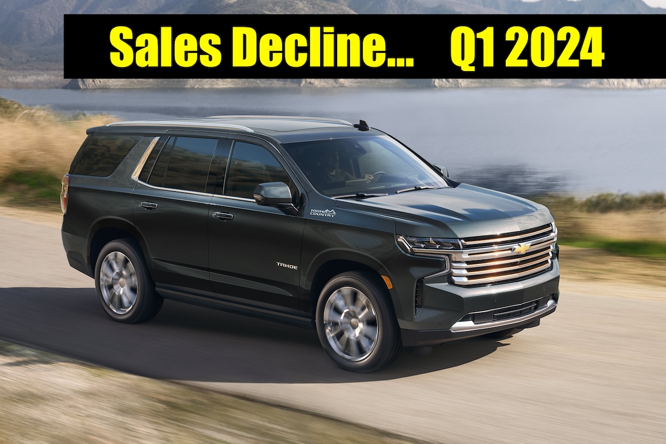 Q1 2024 Sales Report Chevy Tahoe Sales Decline, but Ford Expedition