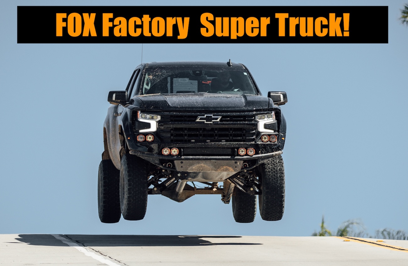 FOX Factory Chevy Silverado Super Truck Is Pricey & Totally Bonkers ...