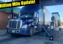 Update: I Drove My Freightliner Semi Truck 1 Million Miles & This Is How Long It Took… semi truck Freightliner