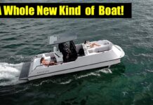 New Halevai Model2050 Rethinks the Tri Hull Boat For Work & Play – It’s Electric halevai model2050 ev tri hull boat work play