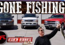 Video: We Take Three OG SUVs Out for the Strangest Performance Test Ever! Go Big Ep. 3 chevy tahoe ford expedition toyota Land Cruiser go big video series fishing episode Tfltruck