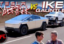 Video: Diesel vs Gas vs EV – Tesla Cybertruck Takes on the Ike Gauntlet World’s Toughest Towing Test Tesla cybertruck ike gauntlet ford f-150 ram cummins towing test