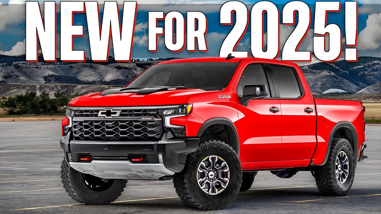 Video Here are the 2025 Chevy Silverado & GMC Sierra Changes Before