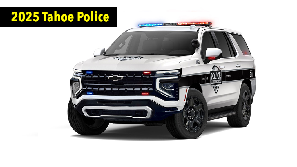 News: The police package for the 2025 Chevy Tahoe is coming soon