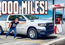 Video: Work Truck Road Trip! Here’s How the NEW Ram 1500 Hurricane Performs On a 1,000-Mile Road Trip? 2025 ram 1500 tradesman work truck road trip mpg detroit denver