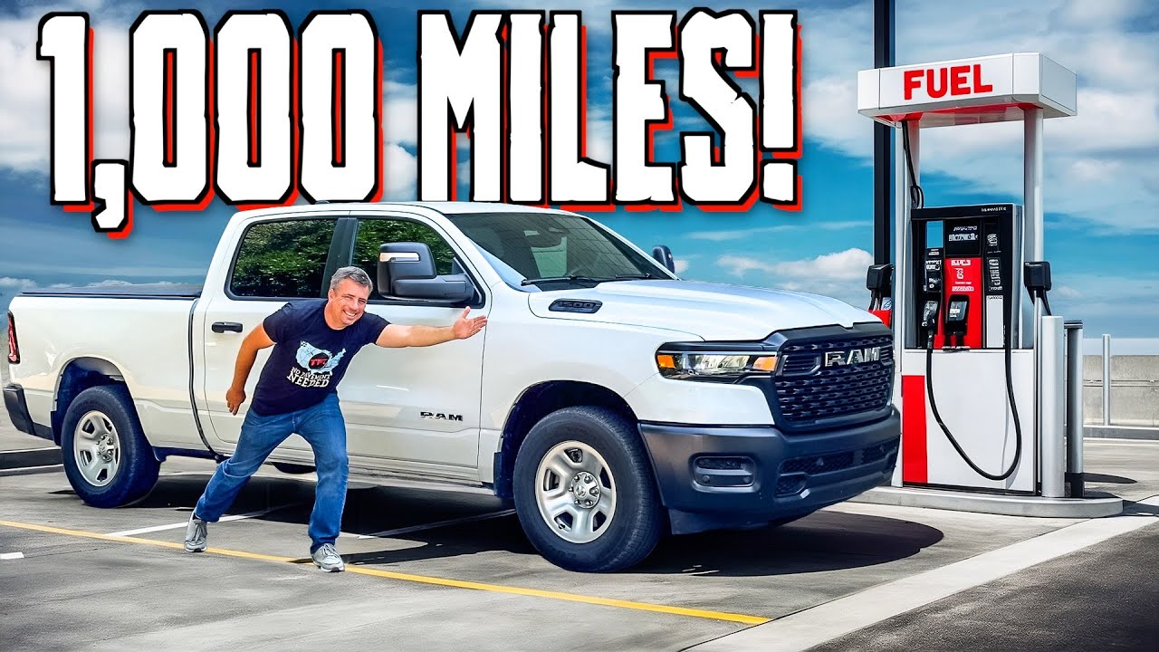 Video: Road trip with the work truck! This is how the NEW Ram 1500 Hurricane performs on a 1,000-mile road trip.