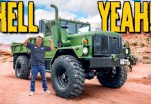 Video: We Purchased a Giant Custom Military 4×4 Truck for Less Money Than Most New Midsize Pickups
