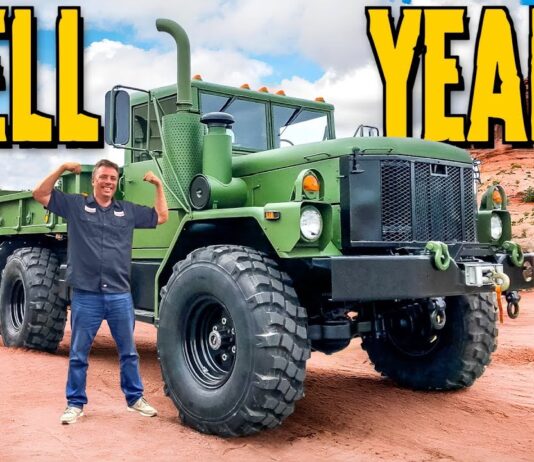 Video: We Purchased a Giant Custom Military 4×4 Truck for Less Money Than Most New Midsize Pickups