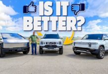 Video: Is the Chinese-Built BYD Shark BETTER Than the All-American Tesla Cybertruck & Rivian R1T? 2025 byd shark Tesla cybertruck Rivian r1t