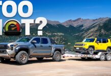 Video: Bigger Trucks Have Failed Our Towing Torture Test, But Will It Toast the Toyota Tacoma Hybrid Trailhunter Off-Roader? 2024 Toyota Tacoma trail hunter tfl truck toaster towing test hybrid