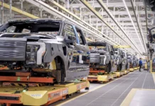 Ford Will Halt F-150 Lightning Production For The Rest Of 2024 Thanks To Shifting Demand: Report Ford F-150 Lightning production - featured