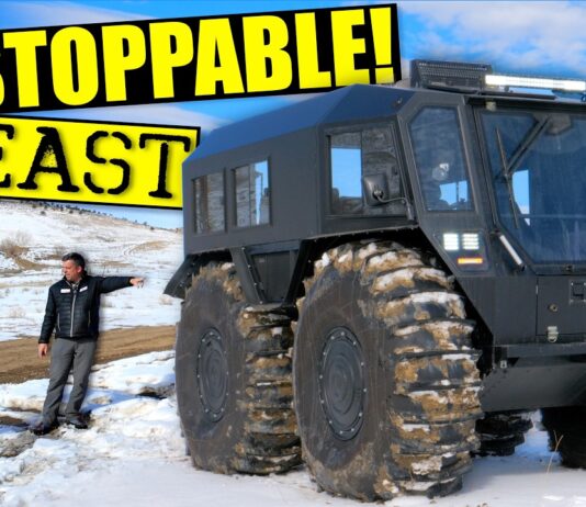 Video: Absolutely Nothing Can Stop the SHERP…It Even Ran Me Over! 2025 sherp n 1200 atv 4x4 4wd recovery vehicle all terrain tumbleweed test