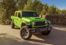 Jeep Adds Mojito to the Gladiator Color Palette For the First Time 2025 Jeep Gladiator - Mojito