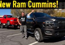 Video: Can The New 2025 Ram HD Cummins Diesel Take The Fight To Ford & GM? new 2025 ram hd 2500 3500 cummins turbo diesel video specs comparison to ford chevy gmc