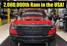 News: Ram Builds Its 2,000,000th Ram 1500 at the Sterling Heights Michigan Assembly Plant 2025 ram 1500 rho Sterling Heights Michigan factory usa