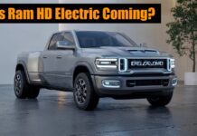 Was There Supposed to Be a 2027 Ram HD Electric Pickup Truck? Here’s What We Know 2027 ram hd 3500 electric news American axle valeo supplier canceled