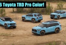 Video: The 2026 Toyota TRD Pro Color Is Out Of This World! It’s the Wave Maker 2026 toyota trd pro family color tacoma tundra 4runner sequoia