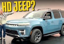 The Updated 2026 Jeep Grand Wagoneer Is the First SUV Of Its Kind: Video Debut 2026 jeep grand wagoneer reev range extended electric suv vehicle ev