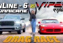 Video: Can a 2026 Ram 1500 Hurricane Turbo Truck Beat a Dodge Viper RT/10 in a Drag Race? 2026 ram 1500 hurricane twin turbo sport truck dodge viper rt/10 drag race 0-60 mph