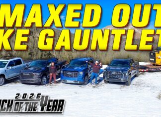Video: Ford vs GMC vs Ram vs Toyota – Maxed Out Ike Gauntlet Towing Test for 2026 Truck of the Year 2026 truck of the year ford f-150 gmc sierra 1500 ram toyota tundra ike gauntlet towing test
