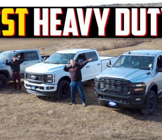 TFL Talkin’ Trucks Podcast: Hands on With a New Ford F-250 vs Ram HD 2500 vs Chevy Silverado 2500 Base Trims 2026 ram hd 2500 ford f-250 super duty chevy silverado gmc sierra truck comparison base cheap big trucks