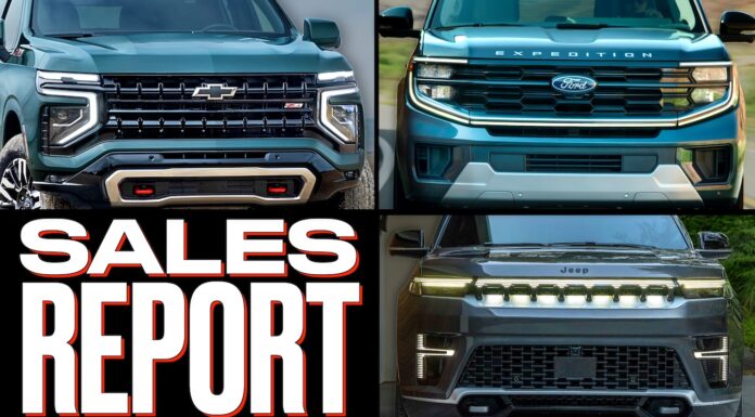 News: These Are 2025’s Full-size SUV Winners & Losers: U.S. Sales Report 2025 q4 suv truck sales report chevy tahoe ford expedition jeep nissan toyota