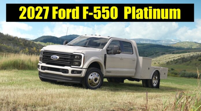 News: The New 2027 Ford F-550 Platinum Is One of the Largest & Most Luxurious Trucks Out There 2027 ford f-550 super duty chassis platinum