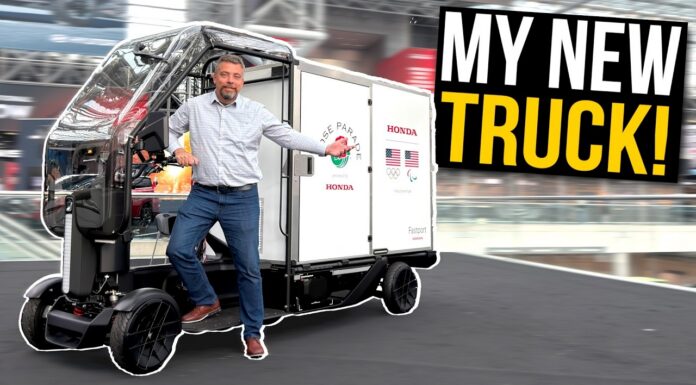 Video: I Drive a Honda Truck You Didn’t Know Existed! Meet the Honda Fastport eQuad honda fastport equad delivery