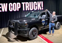 Video Debut: Going Hands-On Ram’s New Pursuit-Capable HD Truck! 2027 ram hd 2500 pickup truck heavy duty cop police emergency