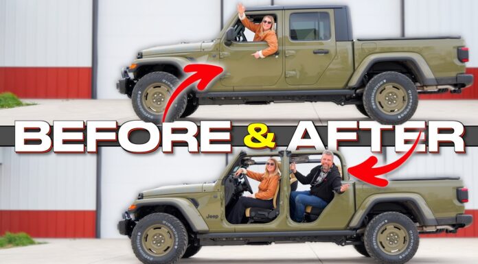 Video: Better MPG & Acceleration by Removing the Roof & Doors from a Jeep Gladiator? Let’s Try It! 2026 jeep gladiator top down doors off mpg 0-60 mph