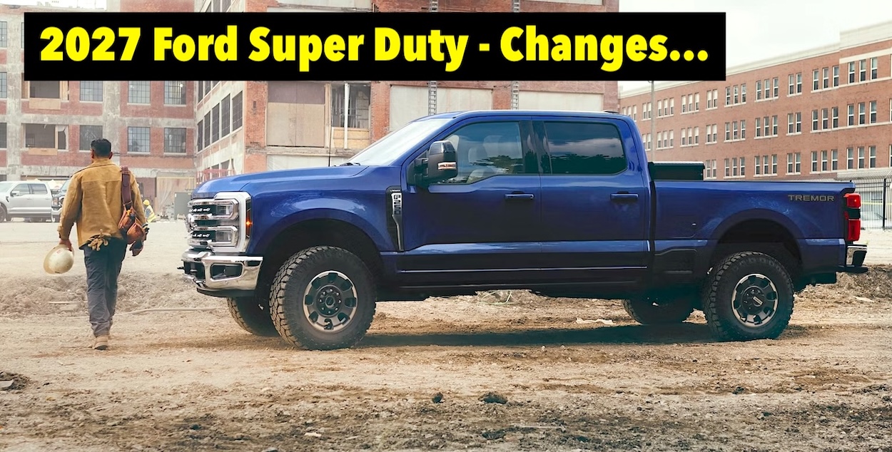 News: 2027 Ford Super Duty Lineup Is Simplified By Deleting Two Engines and Many More Changes