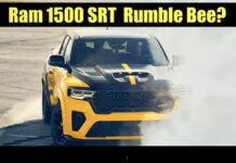 News: Is This the New Ram 1500 SRT Rumble Bee? The Hellcat V8-powered Muscle Truck 2027 2028 ram 1500 rumble bee hellcat v8 supercharged truck