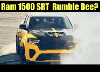 News: Is This the New Ram 1500 SRT Rumble Bee? The Hellcat V8-powered Muscle Truck 2027 2028 ram 1500 rumble bee hellcat v8 supercharged truck